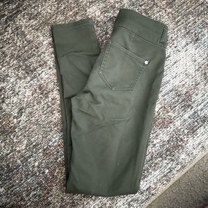 Love Fire Green Skinny Pants